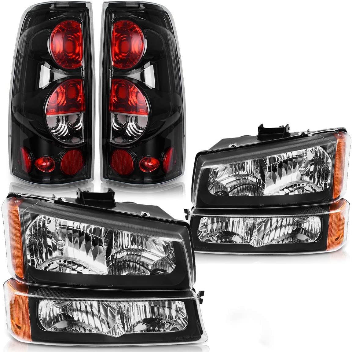 03-06 Chevy Silverado Headlight and Taillight Assembly Set