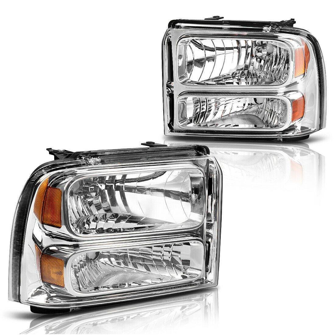 05-07 Ford F250 F350 F450 F550 Super Duty and 05 Ford Excursion OE projector headlight assembly