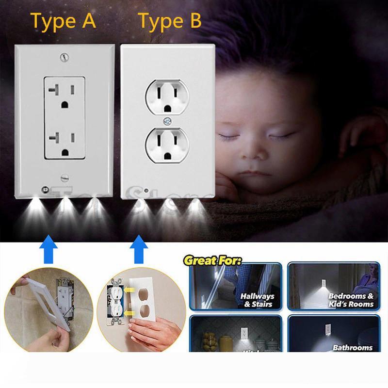 1 Pack Night Angel SnapPower Guidelight - Outlet Wall Plate With LED Night Lights - No Batteries Or Wires - Installs In Seconds

Night Angel SnapPower Guidelight - A single LED outlet cover with bu...
