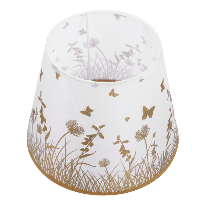 1 Pc Beige Dustproof Decorative Lamp Cover Shade Accessory