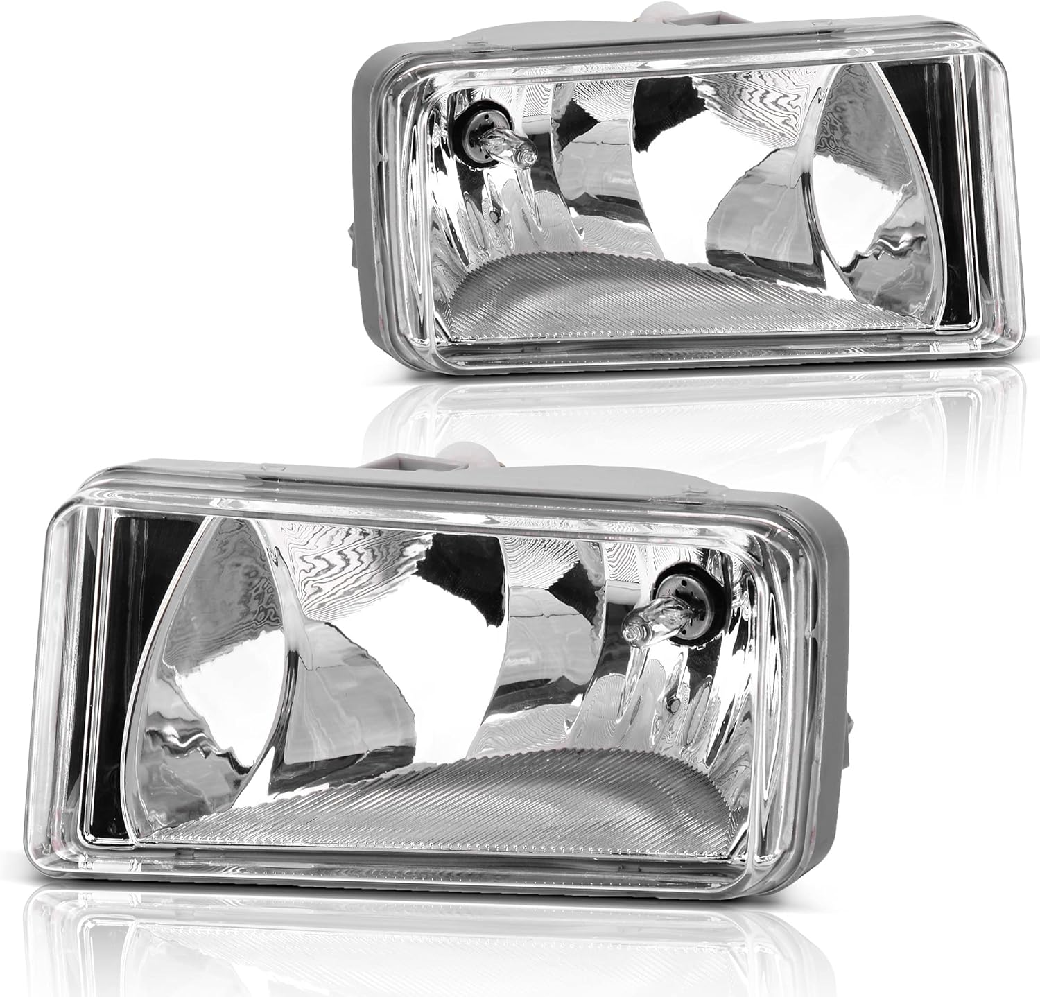 1. Upgrade your vehicle with these high-quality fog lights
Enhance your vehicle with premium fog lights

2. Perfect fit for 07-14 Silverado, 07-13 Avalanche, Suburban, and 07-15 Tahoe
Designed specifically for 07-14 Silverado, 07-13 Avalanche, Suburban, and 07-15 Tahoe models

3. Durable construction for long-lasting performance
Built to last with sturdy construction

4. Easy installation with included hardware
Simple setup with all necessary hardware provided

5. Improve visibility in foggy conditions
Enhance driving safety during foggy weather

6. Sleek design complements your vehicle's look
Modern styling that matches your vehicle's appearance

7. Weather-resistant materials withstand harsh conditions
Built to endure tough weather with resistant materials

8. Bright illumination for safer nighttime driving
Powerful lighting for improved night visibility

9. Direct replacement for factory fog lights
Perfect substitute for original equipment fog lights

10. DOT and SAE compliant for road use
Meets DOT and SAE standards for street legality

11. Includes all necessary wiring and connectors
Comes complete with required wiring and connections

12. Backed by a 1-year manufacturer warranty
Protected by a 12-month manufacturer guarantee

13. Customer satisfaction guaranteed
We ensure complete customer happiness

14. Ships in protective packaging
Delivered in secure protective materials

15. Order now for fast delivery
Purchase today for quick shipping

16. Excellent customer service support
Top-notch customer assistance available

17. Trusted by thousands of satisfied customers
Relied upon by numerous happy buyers

18. Enhance your vehicle's appearance and safety
Boost both looks and safety of your vehicle

19. Professional-grade lighting solution
High-quality lighting for professional results

20. Simple plug-and-play installation
Easy setup with plug-and-play functionality