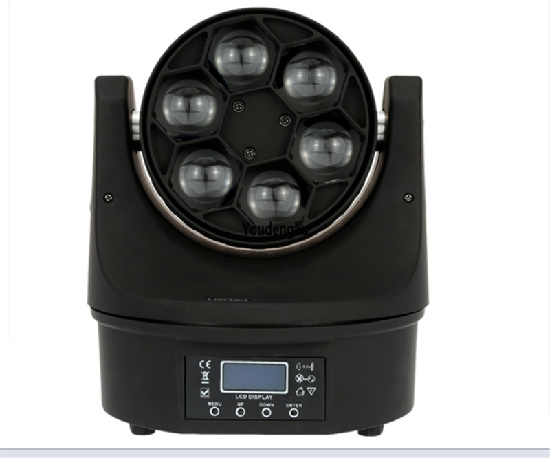 10 affordable disco lights with 6x15W RGBW 4in1 wash beam mini moving head LED stage lighting