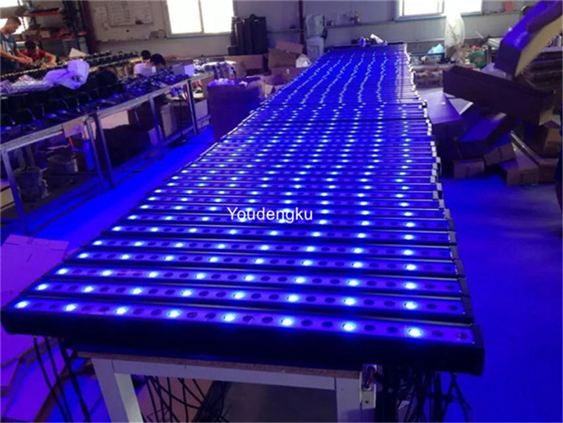 10 RGB DMX wall washers with 36x3W LEDs for outdoor landscape lighting