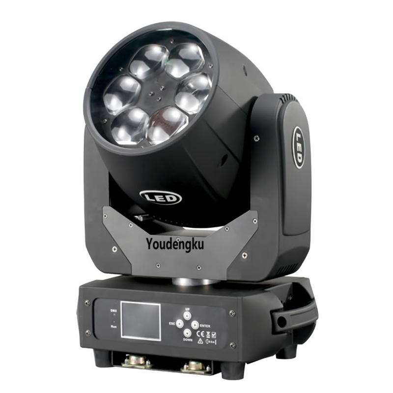 10 vibrant motorized zoom 6x40w rgbw 4in1 compact beam wash moving head lights