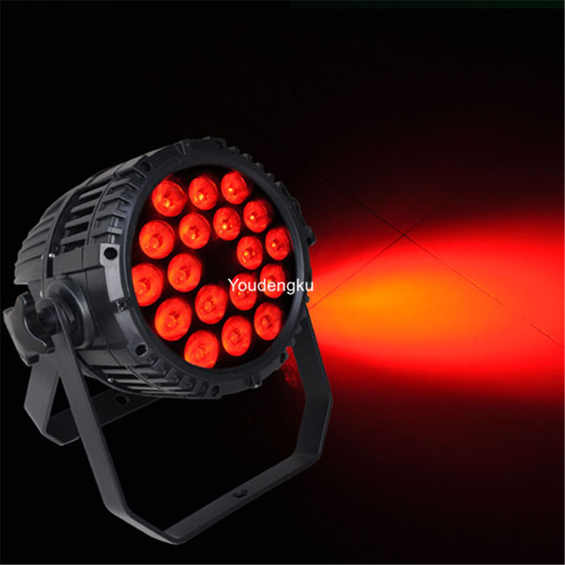 10 waterproof 18x15W RGBAW outdoor PAR64 LED lights