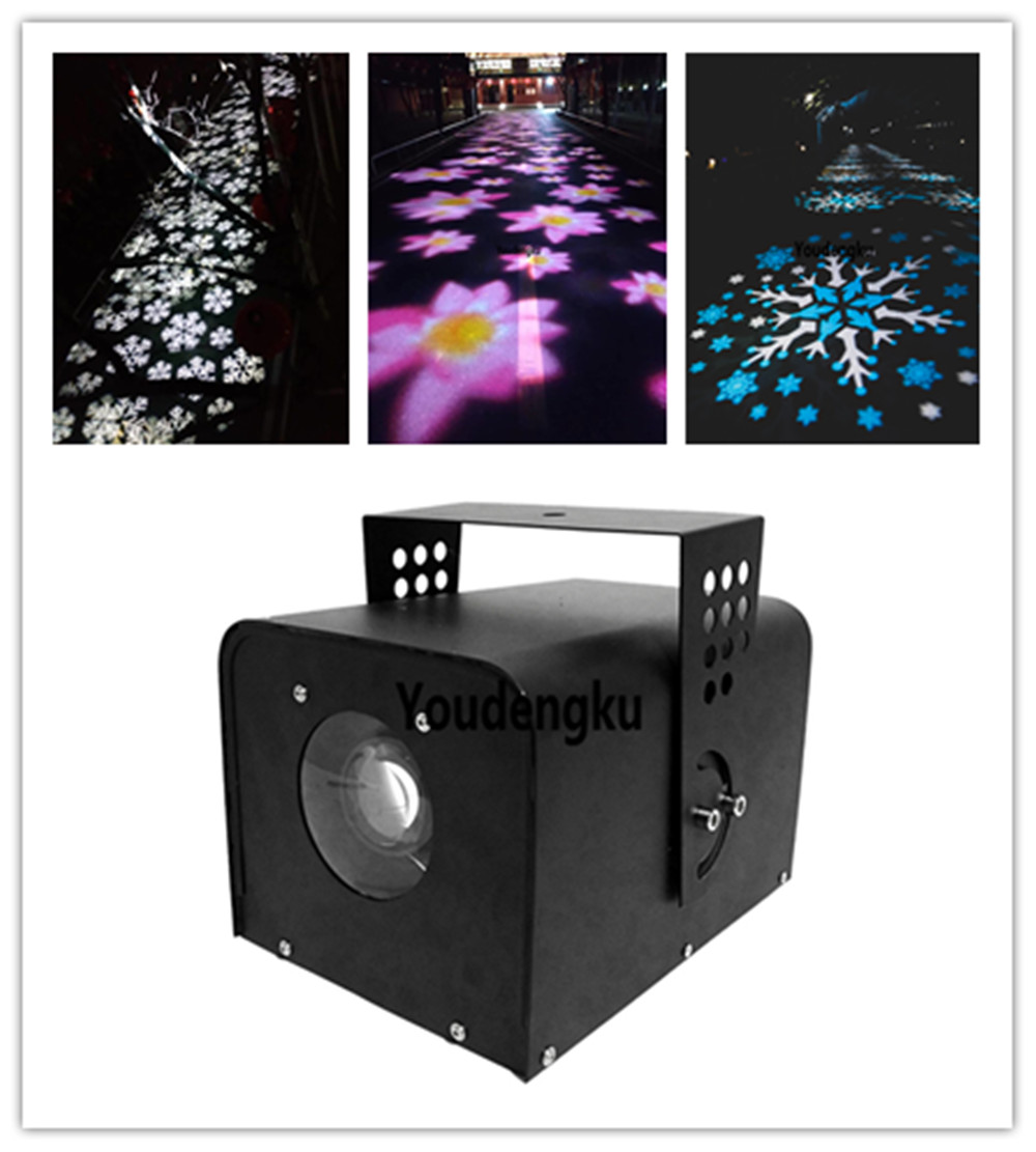 100W outdoor waterproof LED gobo projector with IP65 rating for logos
