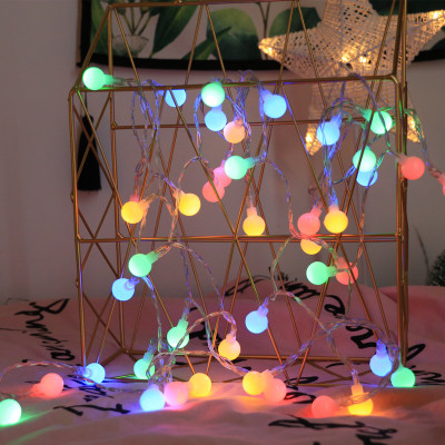 10M 100LED string lights with US/EU plug for garden, patio, wedding and Christmas decoration, featuring waterproof G50 bulbs