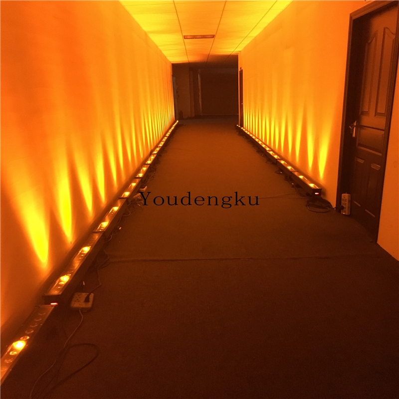 10pcs China IP65 waterproof outdoor DMX RGBW 18x10W 4-in-1 LED wall washer lights