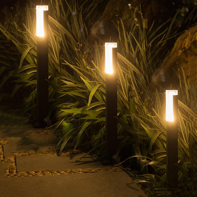 10W waterproof acrylic LED lawn lamp for outdoor garden, patio, fence, and villa landscape lighting