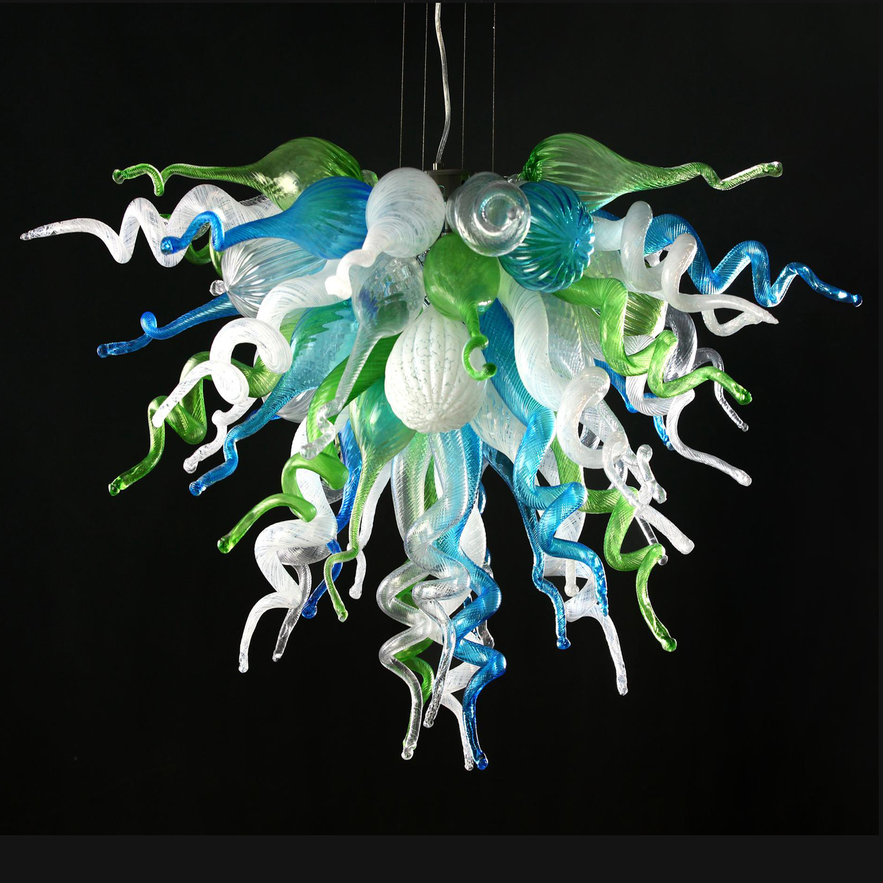 110v/120v Artistic LED Chandeliers with Mixed Color Lighting