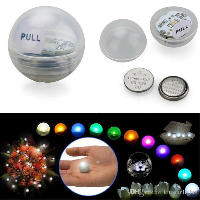 12-color waterproof mini fairy LED pearl lights for Christmas parties