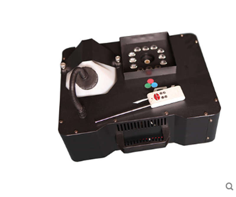 1500W steam jet column smoke machine with remote for disco and stage lighting