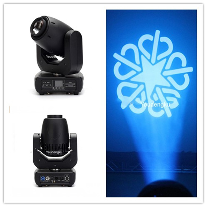 150W DMX LED moving head spotlight with 8 gobos and beam projection