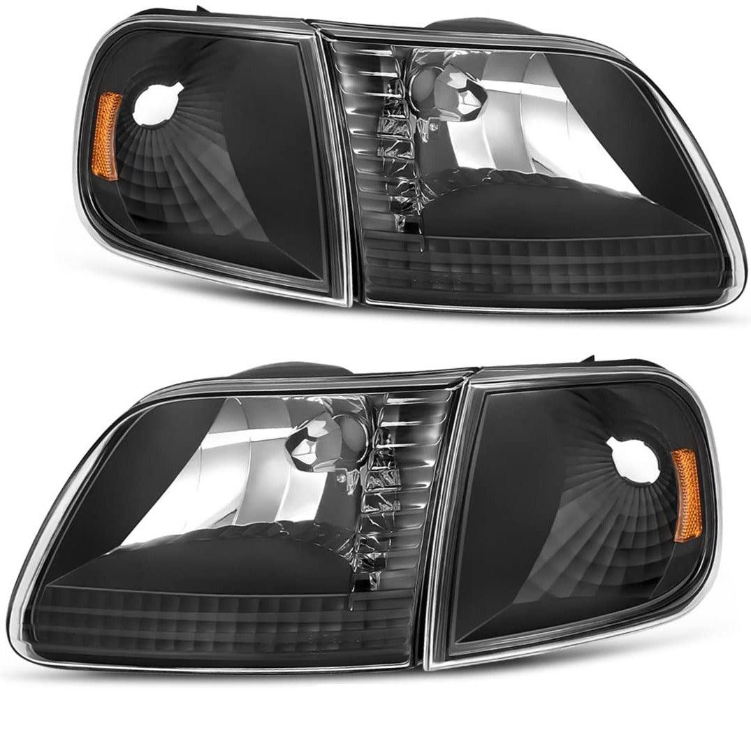 1997-2003 Ford F-150 and 1997-2002 Expedition headlight assembly with corner lamp