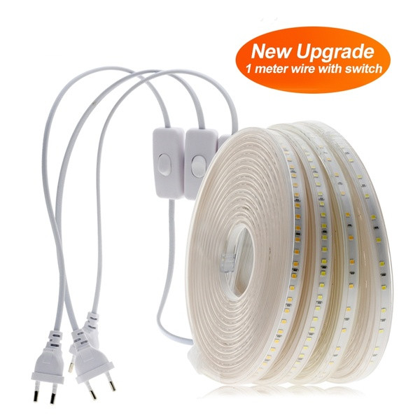 1M Waterproof LED Strip Light with Plug and Controller  
5M Flexible LED Ribbon Tape with Power Adapter  
10M 220V LED String Light with Waterproof Feature  
3014 LED Lamps Flexible Strip with Power Plug
