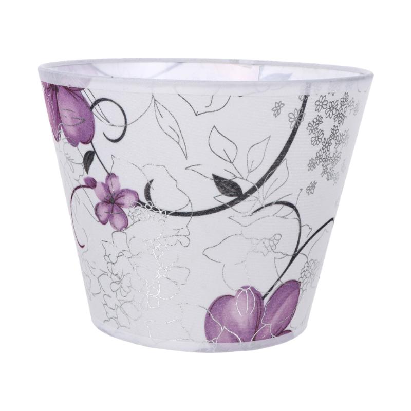 1P Floral Lampshade for Floor Light with Dust Cover Flower Chimney Design