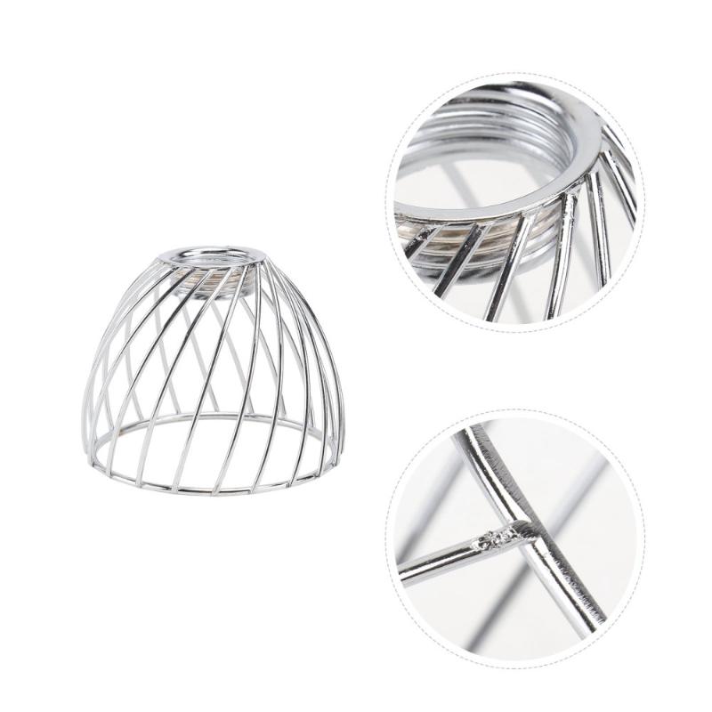 1Pc Elegant Vintage Silver Lampshade for Stylish Home Decor