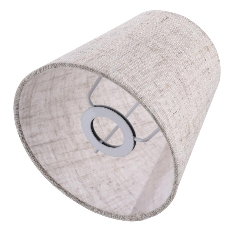 1pc fabric lampshade cover for chandelier, wall or table lamp, measuring 14cmx13cm to prevent dust