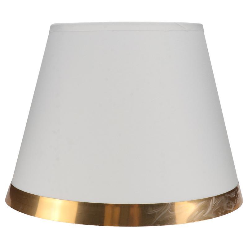 1Pc fabric lampshade for chandeliers, white dust cover