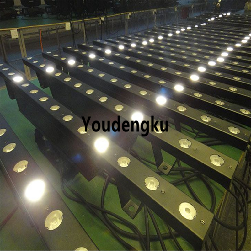 2 LED pixel mapping matrix bars with 14x5W warm white LED blinders for stage and audience background lighting
