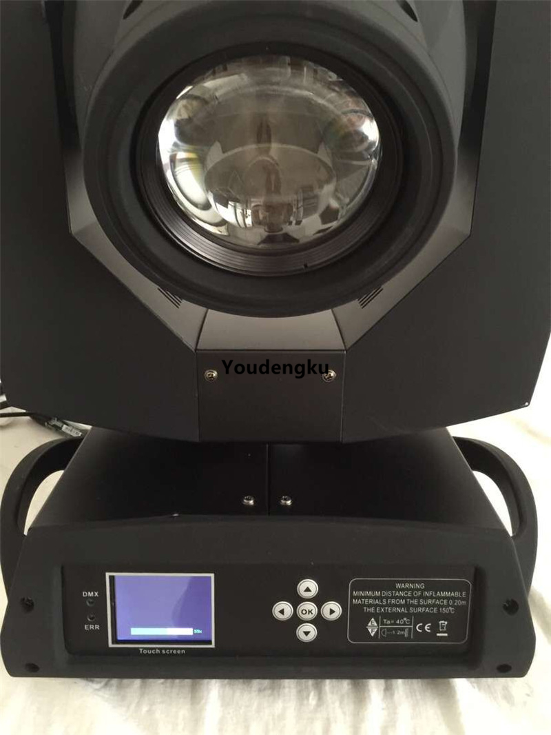 2 professional DJ lighting fixtures: Lyre DMX moving head beam 230W and 7R spotlight
