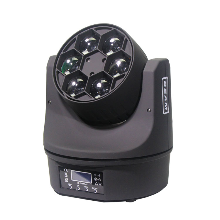 20 Mini Bee Eyes 6x15W RGBW Quad LED Moving Head Beam Lights with 15W B-Eye