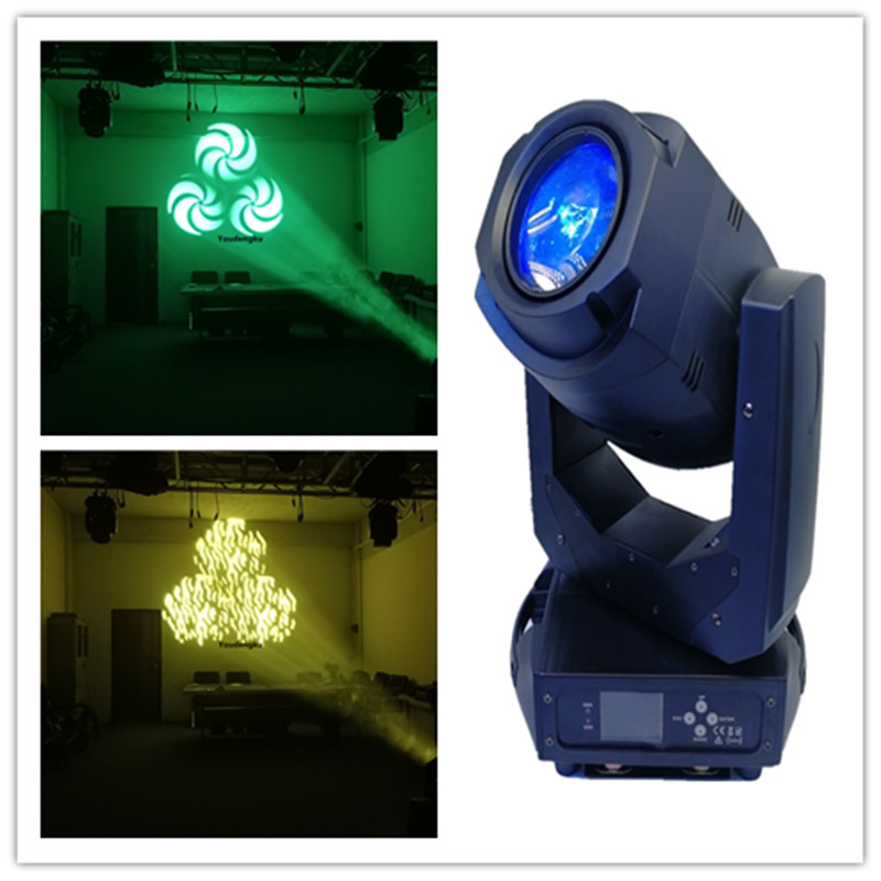 200W LED moving head beam light with narrow beam and spot zoom capabilities