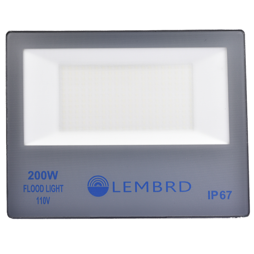 200W Ultra-slim Waterproof Outdoor Flood Light for Garden, Street, and Security Use