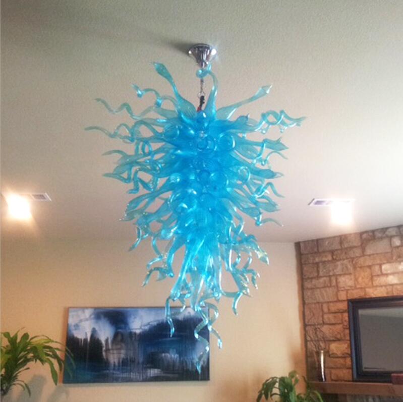 2019 New Arrival Mouth Blown Glass Chandelier Lighting Energy Saving Turquoise Chandelier Glass Art Pendant Lamp Designs for Home Decor

Fresh 2019 energy-efficient turquoise glass chandelier featuring hand-blown art pendant lighting for home decoration