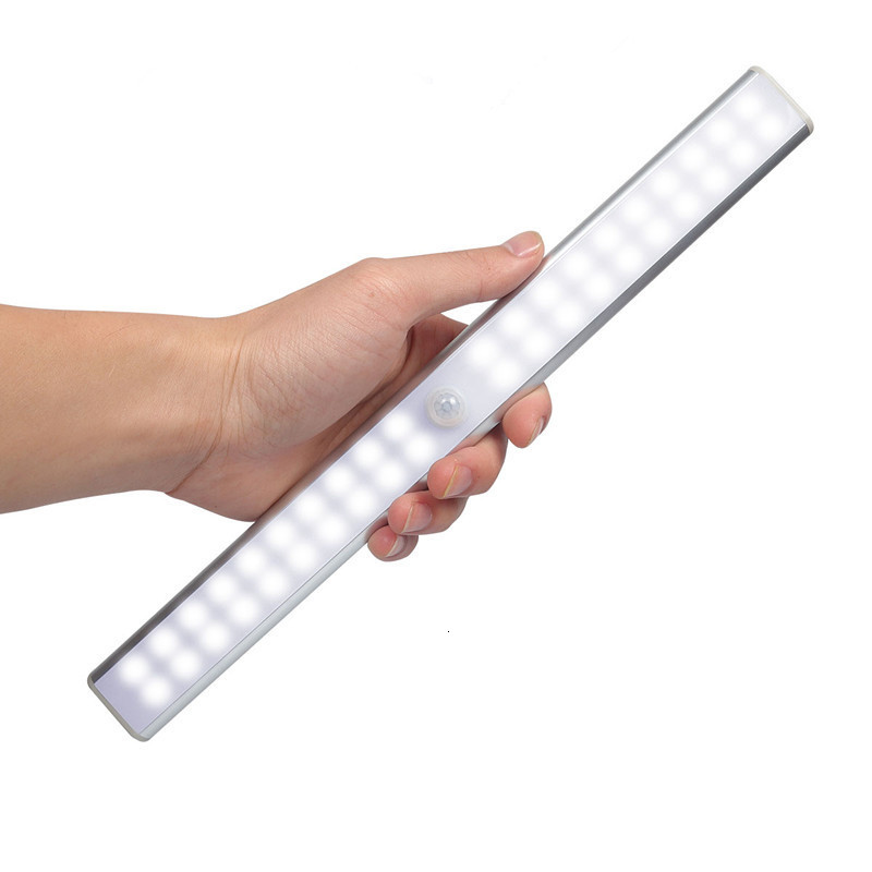 2021 New Motion Sensor LED Light with USB Charging for Cabinets, Closets, and Stairs