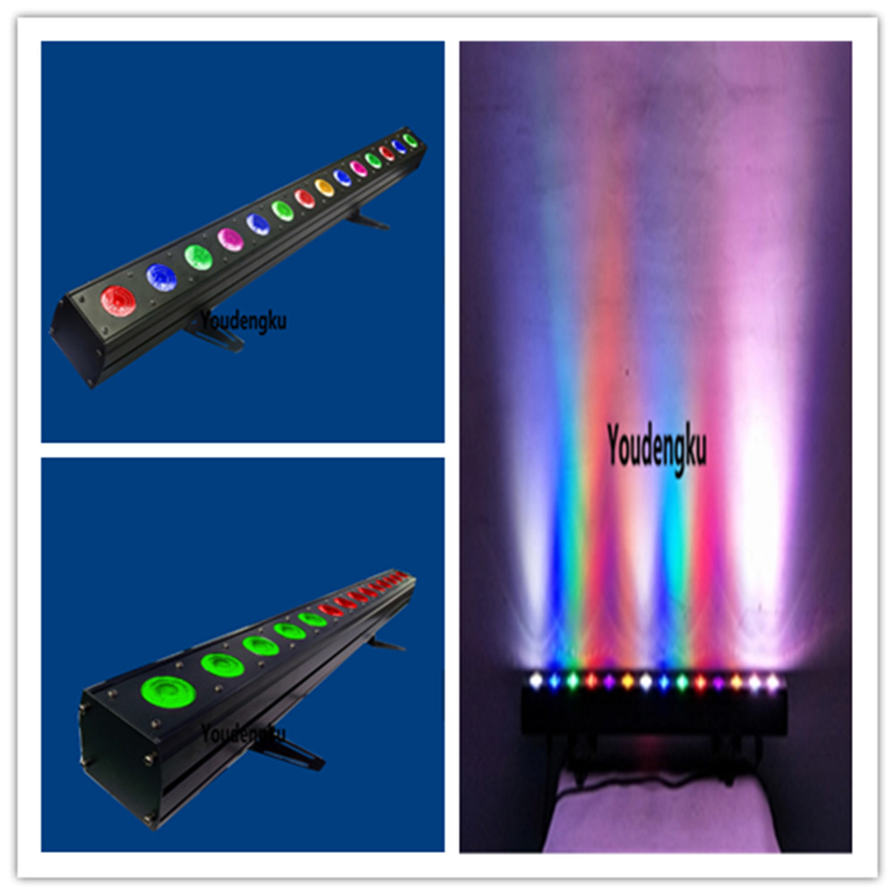 20-piece LED pixel wall washer, 14x10W RGBW 4-in-1 wall wash lighting