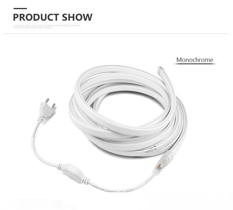220V Neon Lights RGB White Warm White Waterproof Flexible LED light Tape Strip With EU Adapter Neon Sign Lamp Outdoor Decorative

Waterproof 220V flexible RGB and white LED neon light strip with EU...