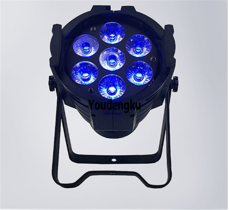 24-piece Pro LED par light set for nightclubs, featuring 64 7x18W RGBWA UV 6-in-1 stage lighting for DJ disco effects