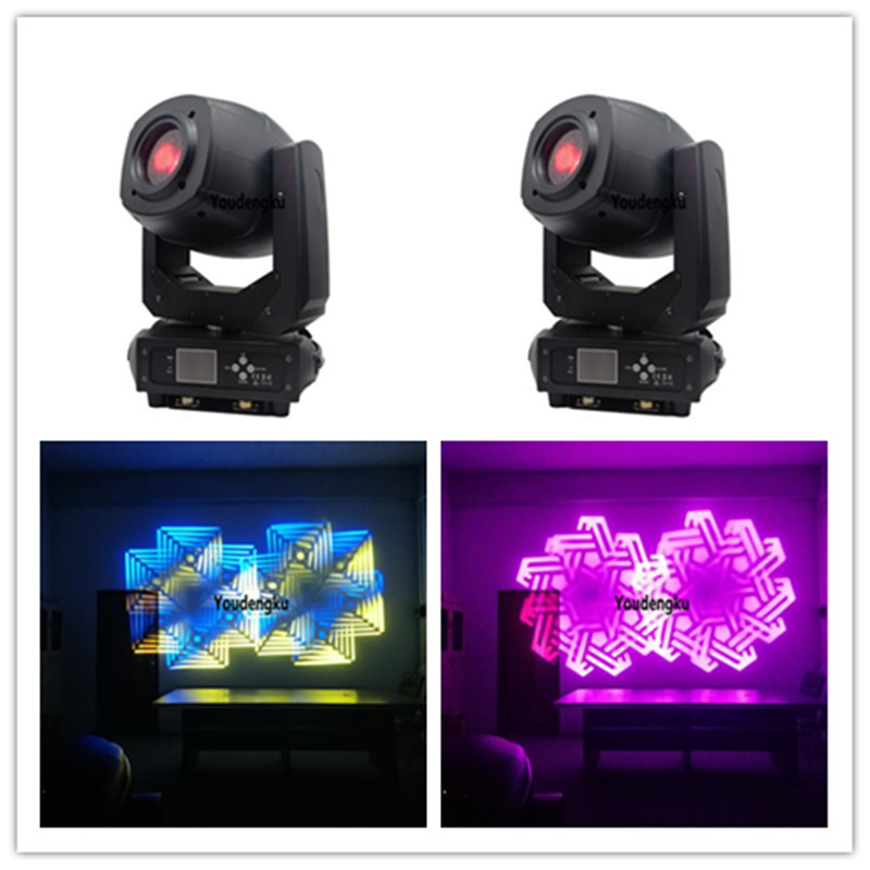 2-in-1 LED moving head with 230W power, combining 6+8 prism effects, zoom spot, and beam features for stage lighting