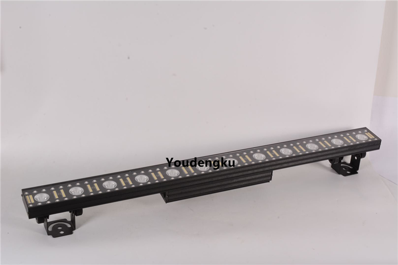 2pcs disco bar LED wall washer featuring 12x5W SMD outer side 3-in-1 LED strobe strip with DJ wedding bar chase function