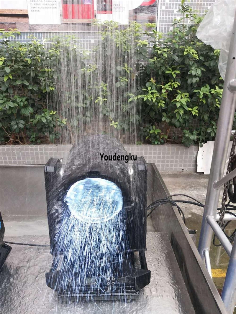 2pcs waterproof 440W 3-in-1 moving head with IP65 rating for outdoor beam, wash, and spot lighting