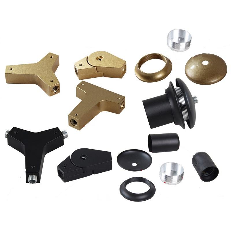 2-piece lamp covers and shades set with Y-shaped steering connector for DIY pendant lighting hardware accessories