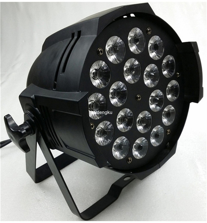 30 pieces of 18x18W Alibaba LED par lights with RGBWA+UV 6-in-1 DMX512 control for disco