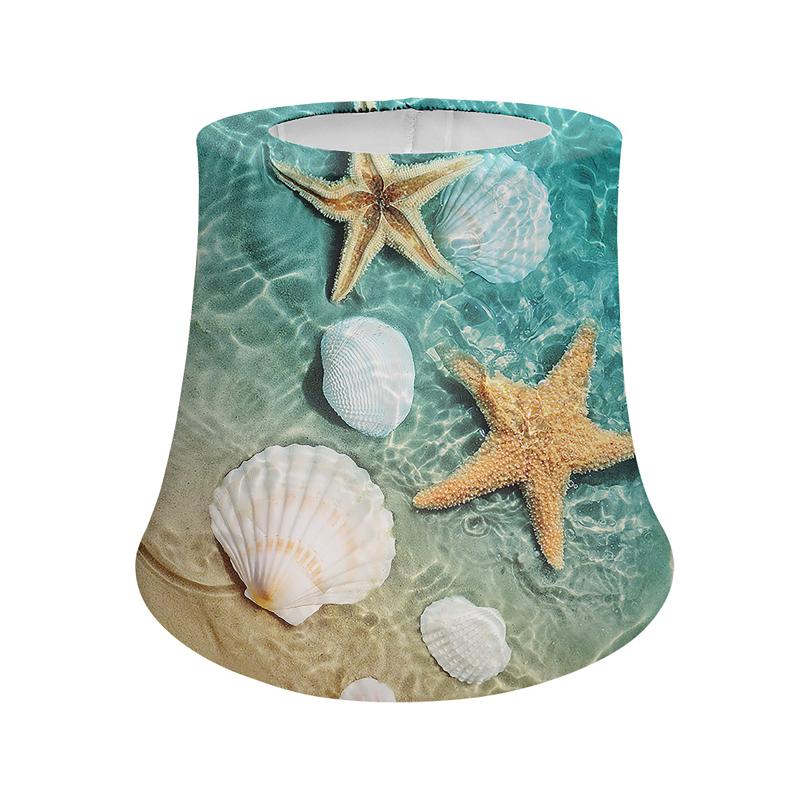 3D printed starfish lamp shade for table or floor lamps, perfect for living room or bedroom decor