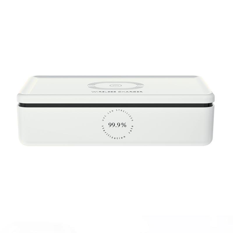 3-in-1 portable UV sterilizer with 15W wireless fast charging for phones and jewelry