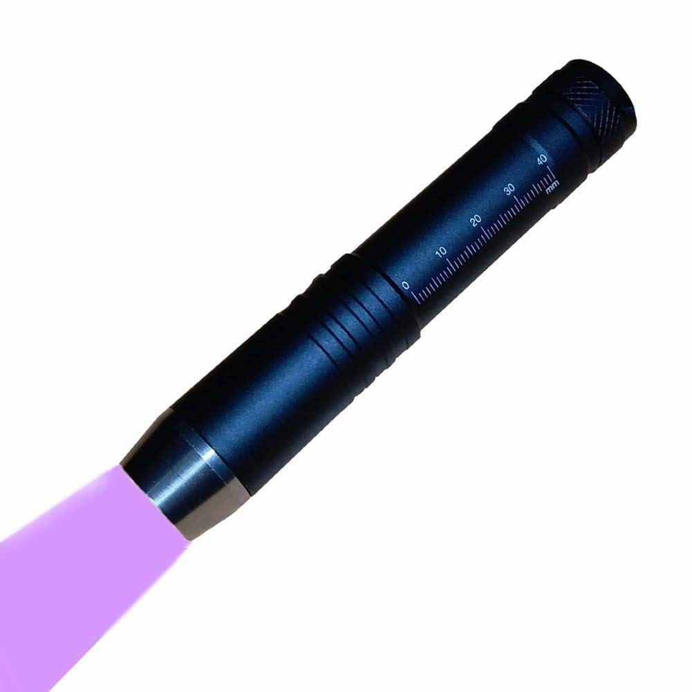 3-in-1 UV flashlight for jewelry and gemstone inspection, authentication, and stain detection
