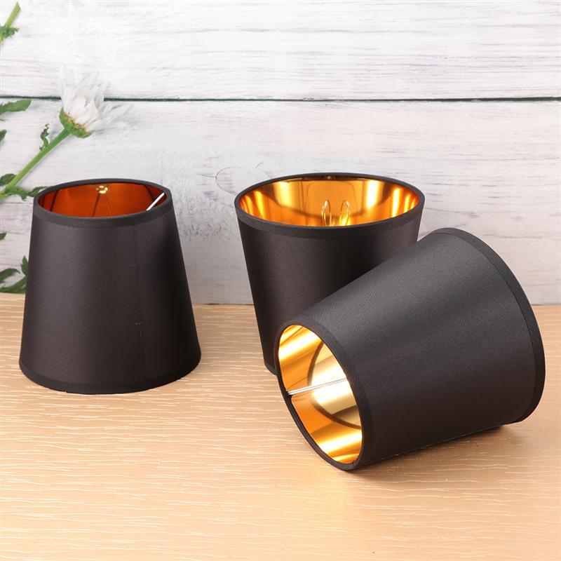 3-piece fabric bubble lampshade set for ceiling light home decor