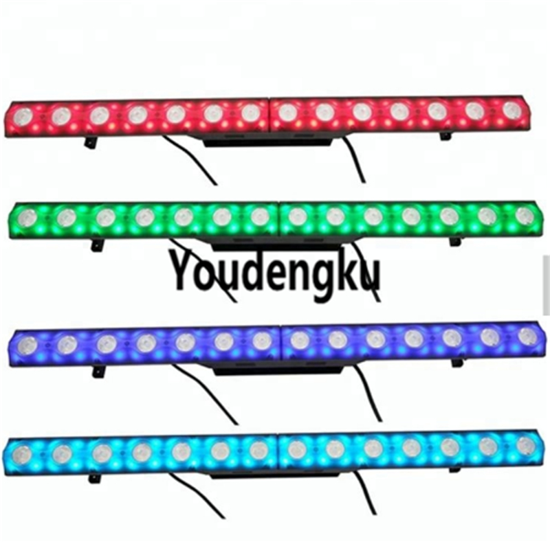 4 pieces DJ LED wall background 14x5W warm white 56pcs SMD5050 3-in-1 wall washer LED wallwasher RGB