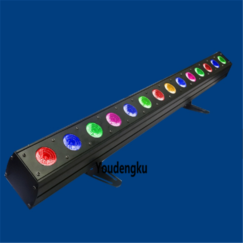 4 pieces of LED DJ washer lights, 14 pieces of 30W indoor RGB 3-in-1 COB LED wall washers for decorative projection