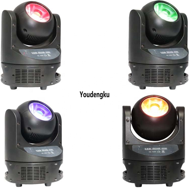 4-in-1 compact 60W RGBW LED moving head with beam and spot effects