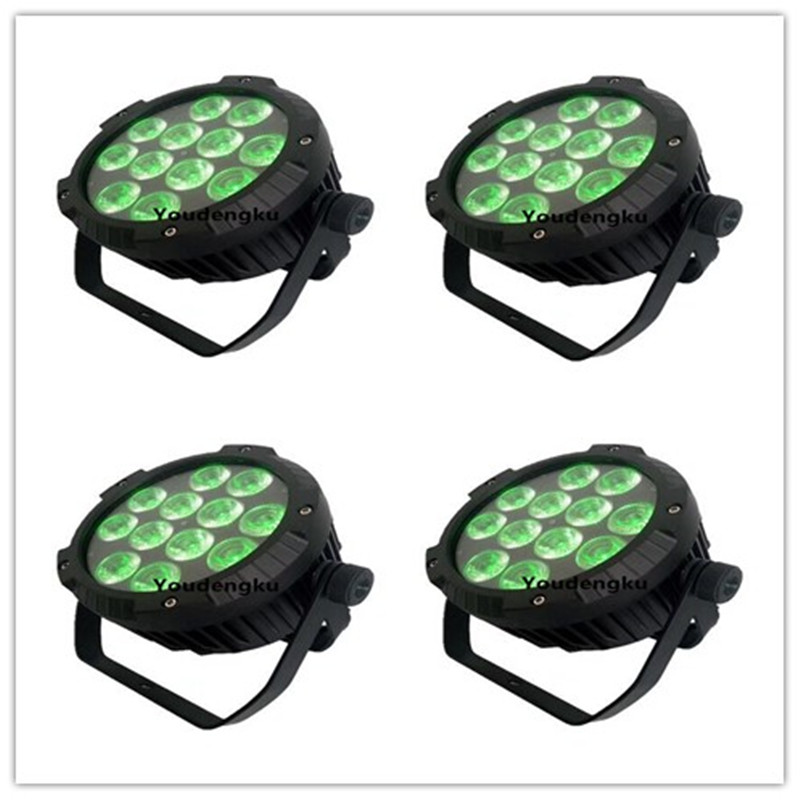 4-in-1 waterproof RGBW LED par can with 12x10W for outdoor disco party lighting