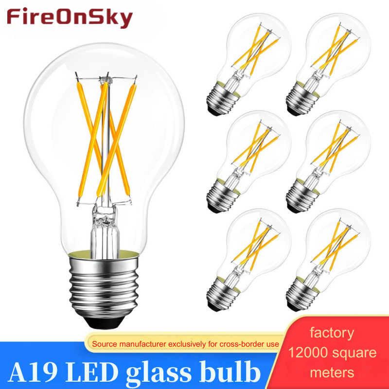 4-Pack Dimmable LED Bulbs - 60W Equivalent, Warm White/Daylight Options, Lasts Up To 5 Years