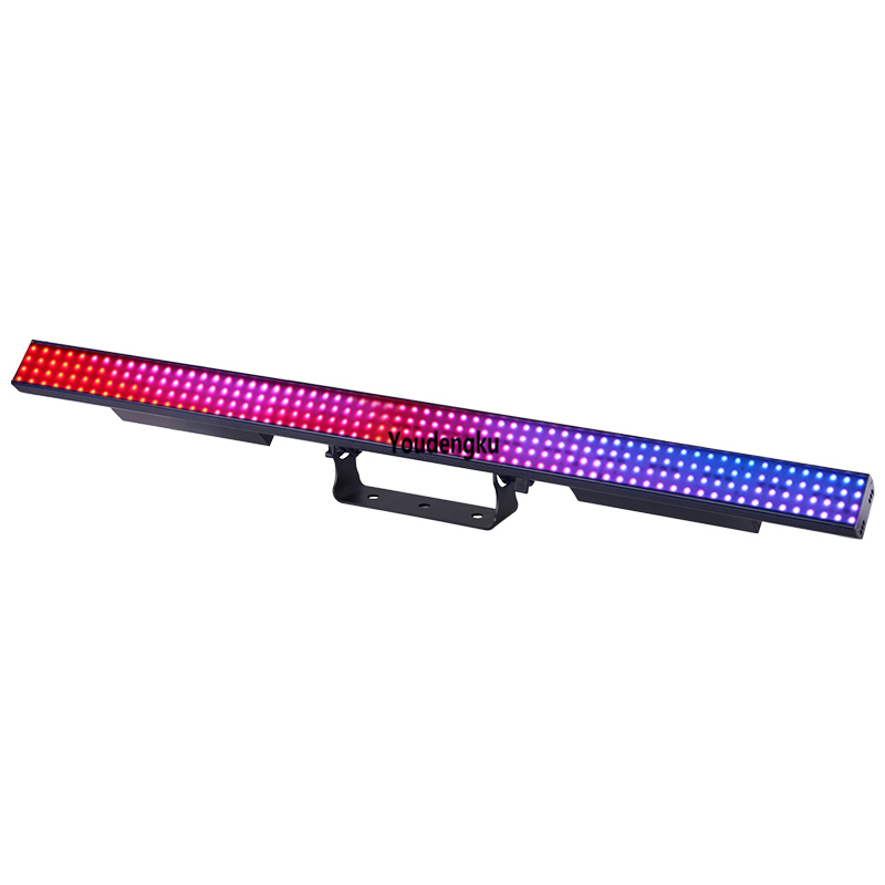 4pcs RGB LED wall washer with strobe effect, 320x0.2W 3-in-1 bar light for stage