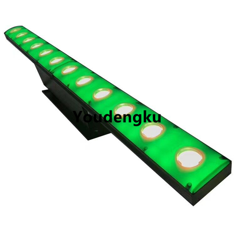 6 new warm/cool white 12x3W LED washing bars with 72 RGB pixels, combining beam and flood wash in one unit