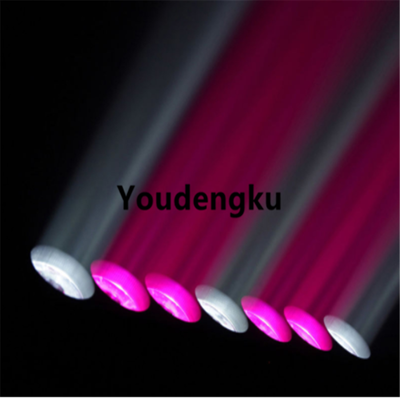 6 pieces of 2019's latest Infinite Pan/Tilt 7pcs*15w RGBW Quad Magicblade LED Pixel Beam Moving Bars